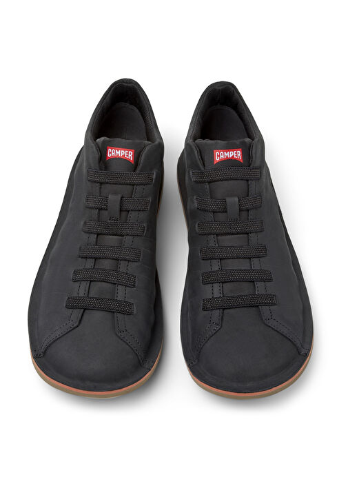 Camper Gri Erkek Deri Günlük Ayakkabı Beetle - Görsel 4
