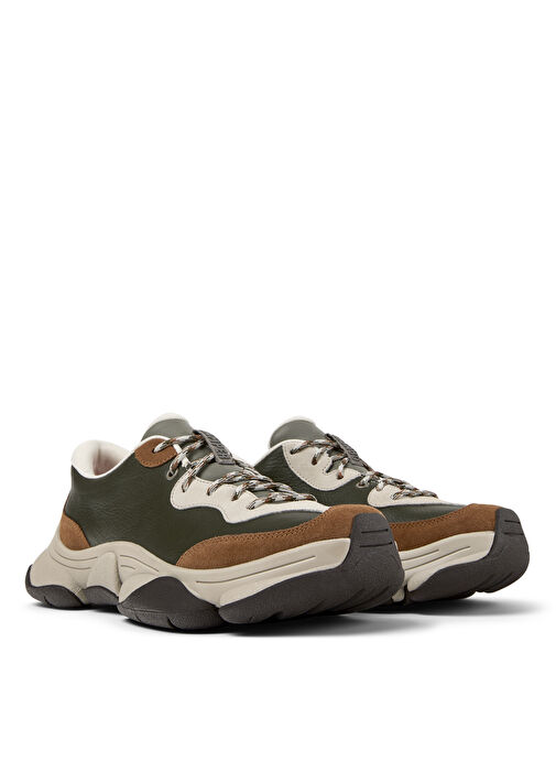 Camper Çok Renkli Erkek Deri Sneaker Karst 2 - Görsel 3