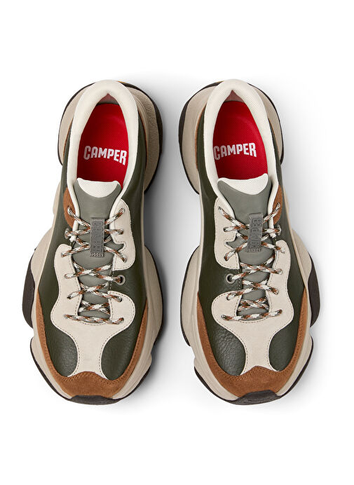 Camper Çok Renkli Erkek Deri Sneaker Karst 2 - Görsel 4