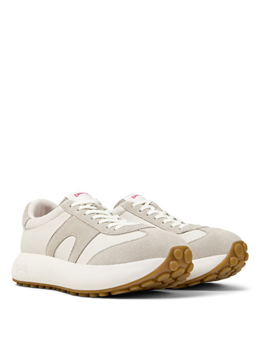 Camper Ekru Erkek Deri Sneaker Pelotas Athens - Görsel 3