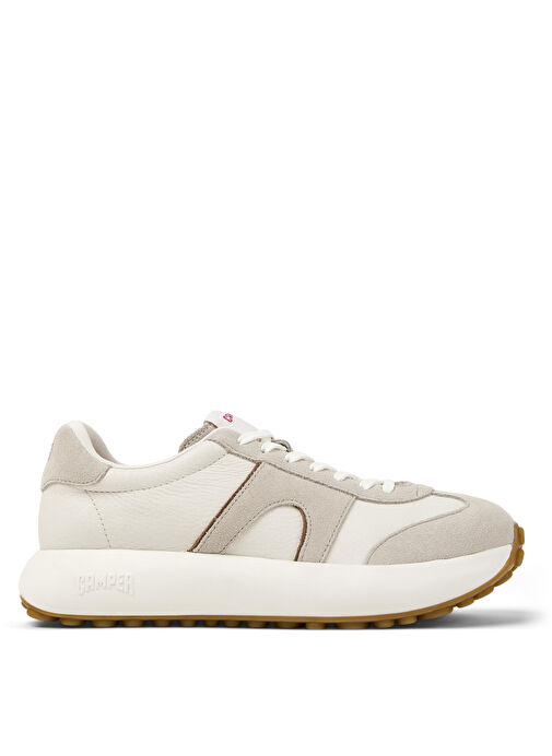 Camper Ekru Erkek Deri Sneaker Pelotas Athens - Görsel 2