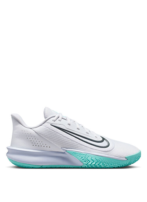 Nike HJ9153-101 PRECISION VII Beyaz Erkek Basketbol Ayakkabısı - Görsel 2