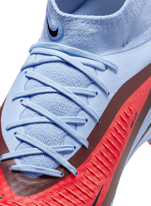 Nike HQ2278-400 PHANTOM 6 HIGH ACAD FG/M Mavi Erkek Futbol Ayakkabısı - Görsel 6