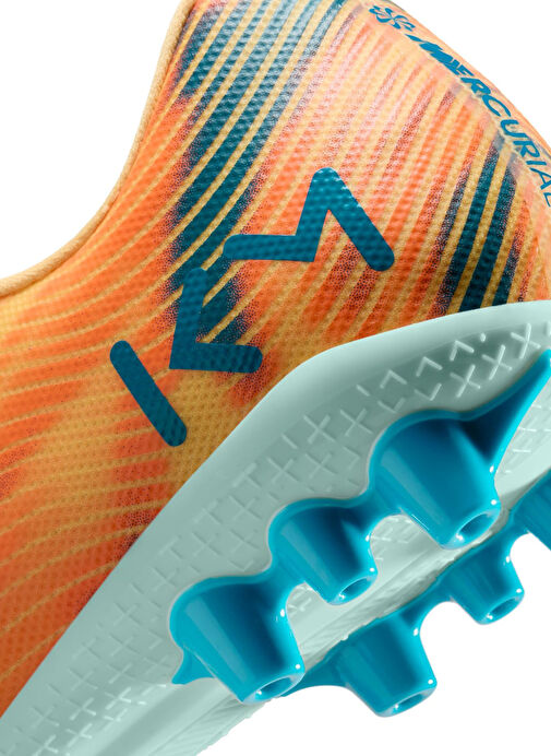 Nike FQ8365-801 ZOOM VAPOR 16 ACADEMY KM Turuncu Erkek Futbol Ayakkabısı - Görsel 8
