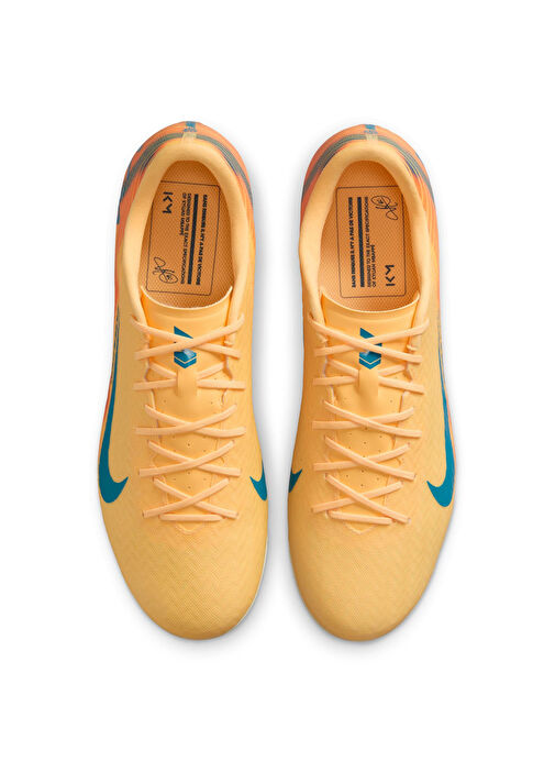 Nike FQ8365-801 ZOOM VAPOR 16 ACADEMY KM Turuncu Erkek Futbol Ayakkabısı - Görsel 9
