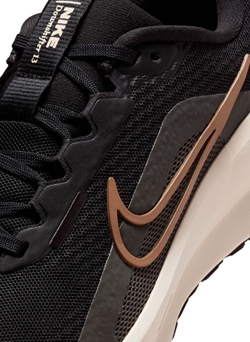 Nike FD6476-013 W NIKE DOWNSHIFTER 13 Siyah Kadın Koşu Ayakkabısı - Görsel 7