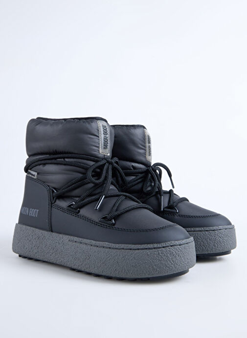 Moon Boot Siyah Kadın Kar Botu MB LTRACK LOW NYLON WP - Görsel 3