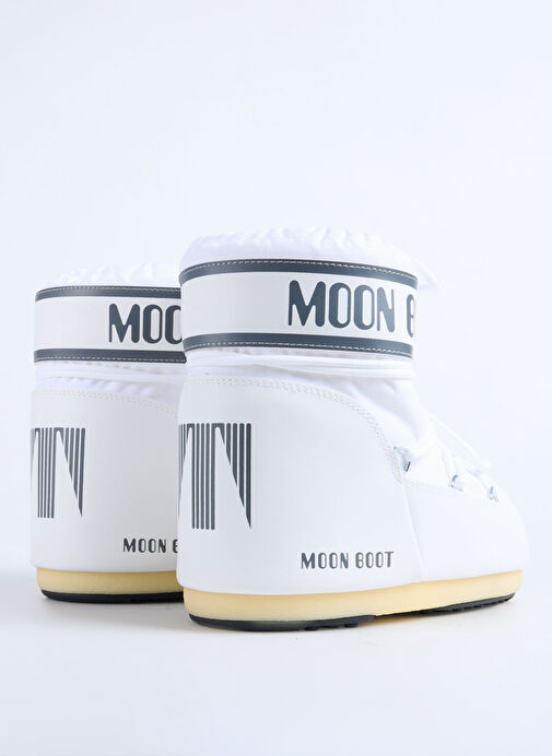 Moon Boot Beyaz Kadın Kar Botu MB ICON LOW NYLON - Görsel 4