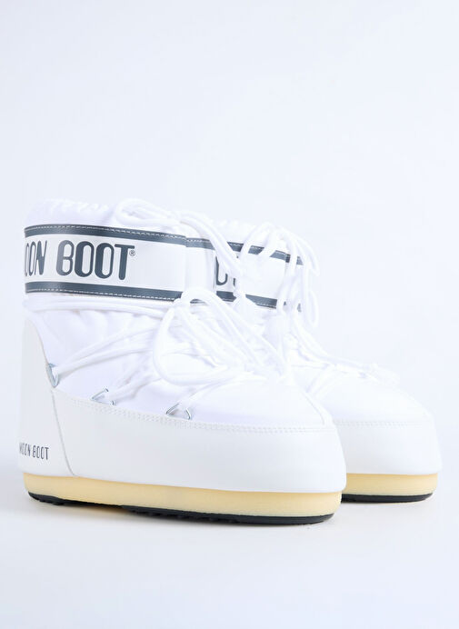 Moon Boot Beyaz Kadın Kar Botu MB ICON LOW NYLON - Görsel 3