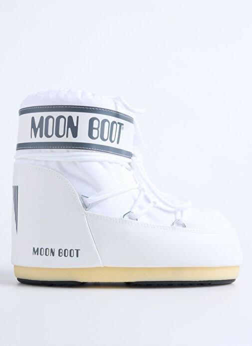 Moon Boot Beyaz Kadın Kar Botu MB ICON LOW NYLON - Görsel 2