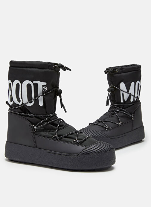 Moon Boot Siyah Erkek Kar Botu MB MTRACK POLAR NYLON - Görsel 3