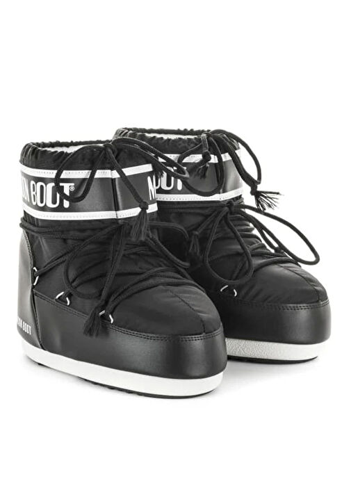 Moon Boot Siyah Erkek Kar Botu MB ICON LOW NYLON - Görsel 3