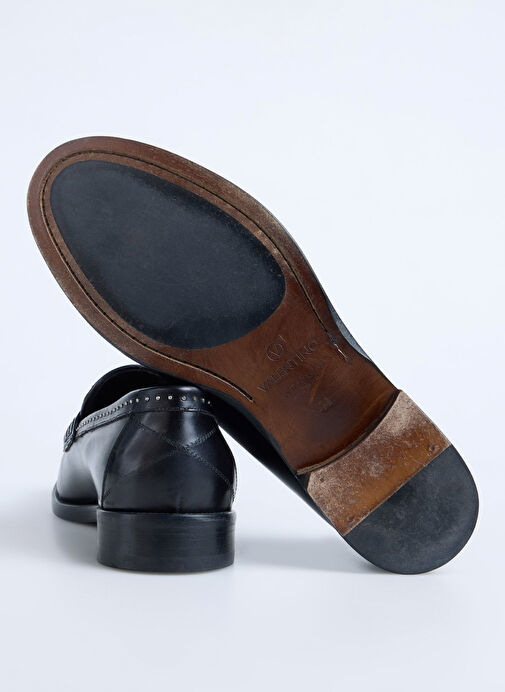 Valentino Kahverengi Erkek Deri Loafer 92V13503VTA090-CLSC - Görsel 5