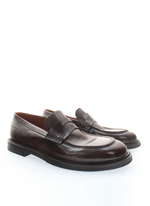 Pantanetti Kahverengi Erkek Deri Klasik Ayakkabı 19043 - Görsel 2
