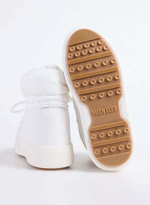 Moon Boot Beyaz Kadın Kar Botu MB LTRACK LOW NYLON WP - Görsel 5