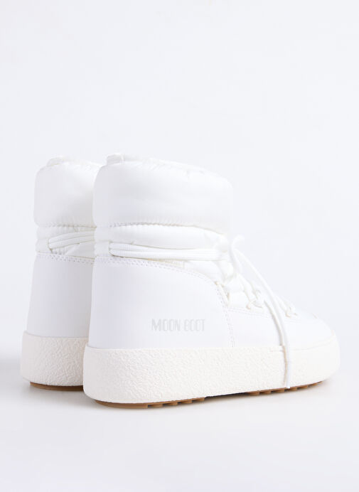 Moon Boot Beyaz Kadın Kar Botu MB LTRACK LOW NYLON WP - Görsel 4