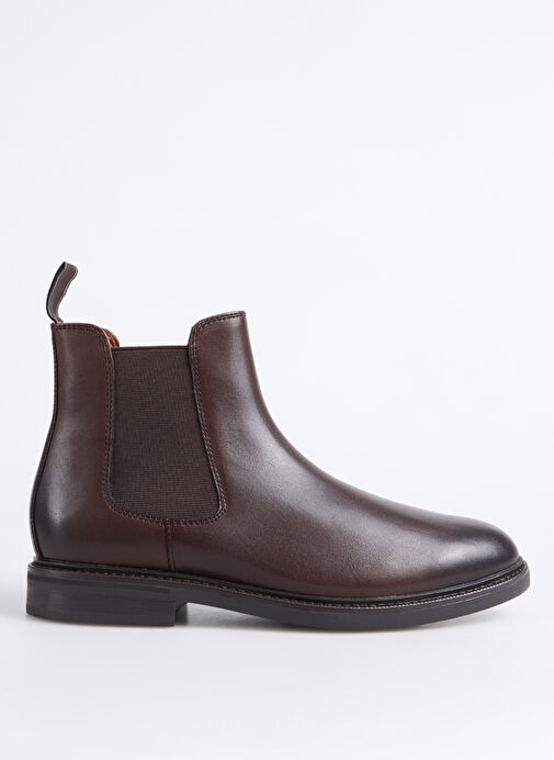 Polo Ralph Lauren Kahverengi Erkek Deri Bot ASHER CHLSEA - Görsel 2
