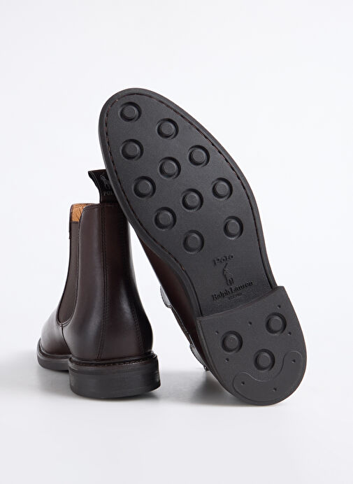 Polo Ralph Lauren Kahverengi Erkek Deri Bot ASHER CHLSEA - Görsel 5