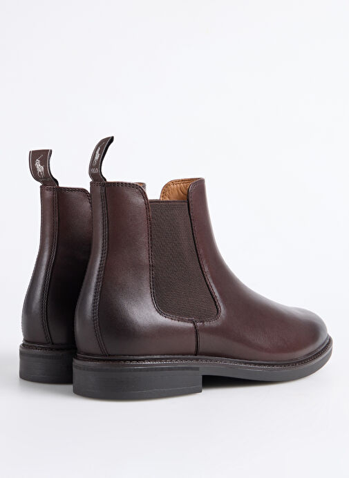 Polo Ralph Lauren Kahverengi Erkek Deri Bot ASHER CHLSEA - Görsel 4