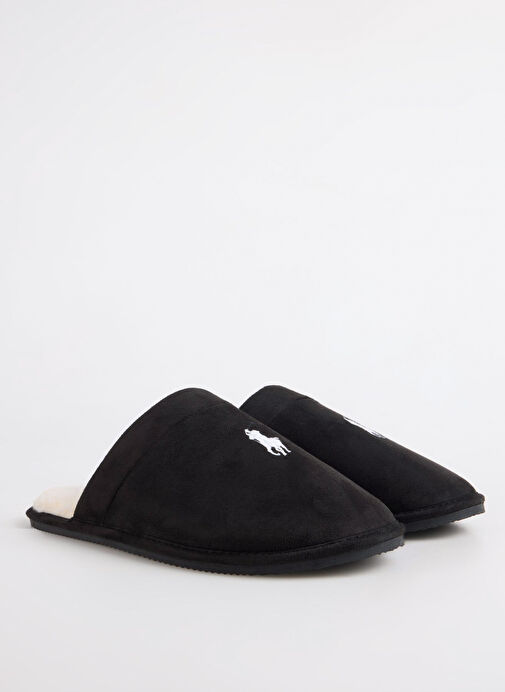 Polo Ralph Lauren Siyah Erkek Ev Terliği KLARENCE - Görsel 3