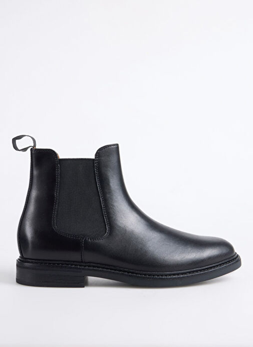 Polo Ralph Lauren Siyah Erkek Deri Bot ASHER CHLSEA - Görsel 2