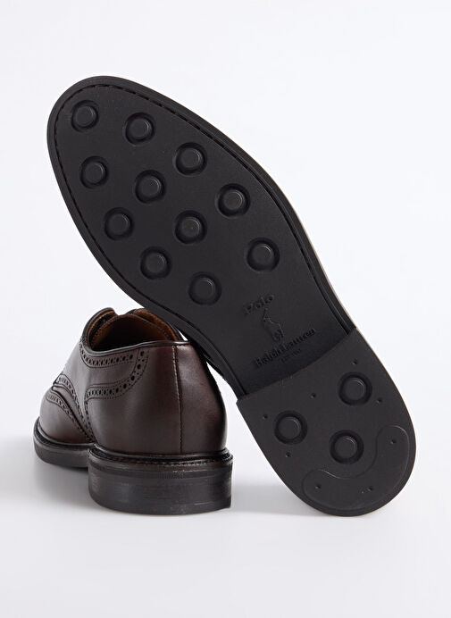 Polo Ralph Lauren Kahverengi Erkek Deri Klasik Ayakkabı ASHER WGTIP - Görsel 5