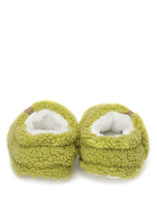 Peluche Yeşil Kadın Ev Terliği TED-KYL - Görsel 3