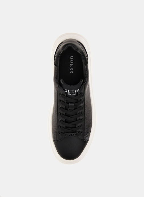 Guess Siyah Erkek Sneaker ELBA - Görsel 5