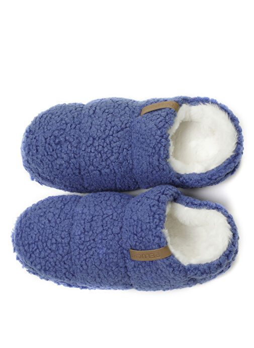 Peluche Mavi Kadın Ev Terliği TED-KMR - Görsel 5