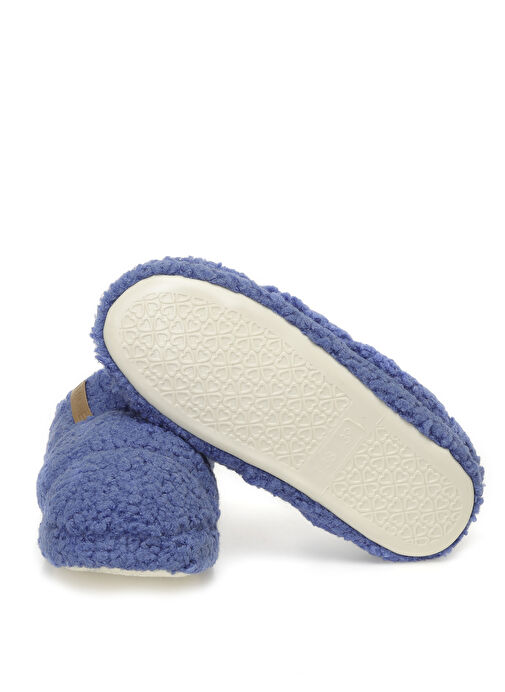 Peluche Mavi Kadın Ev Terliği TED-KMR - Görsel 4