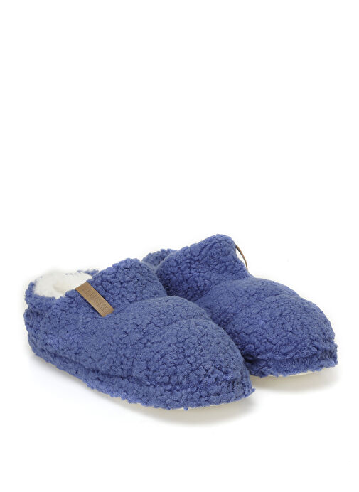 Peluche Mavi Kadın Ev Terliği TED-KMR - Görsel 6