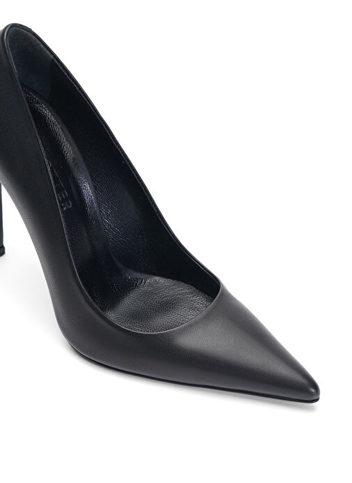 Jabotter Siyah Kadın Deri Stiletto MONACO - Görsel 4