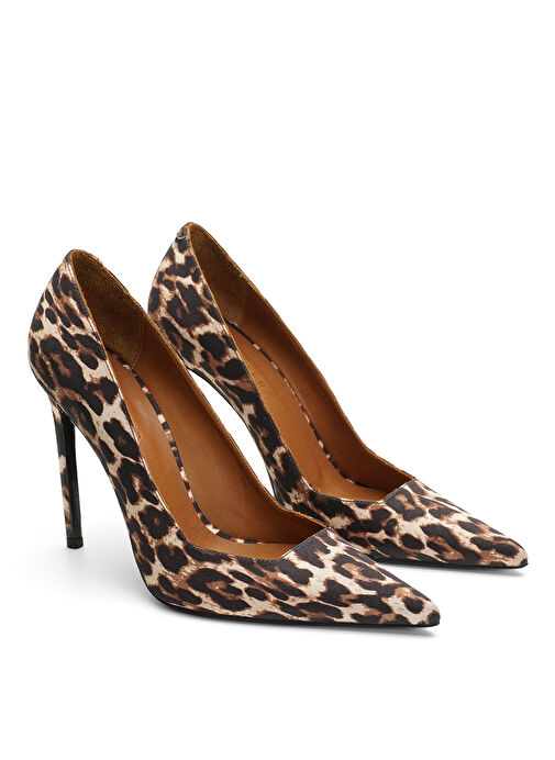 Jabotter Çok Renkli Kadın Stiletto JULIETTE SATEN 10 CM STİLETTO - Görsel 3