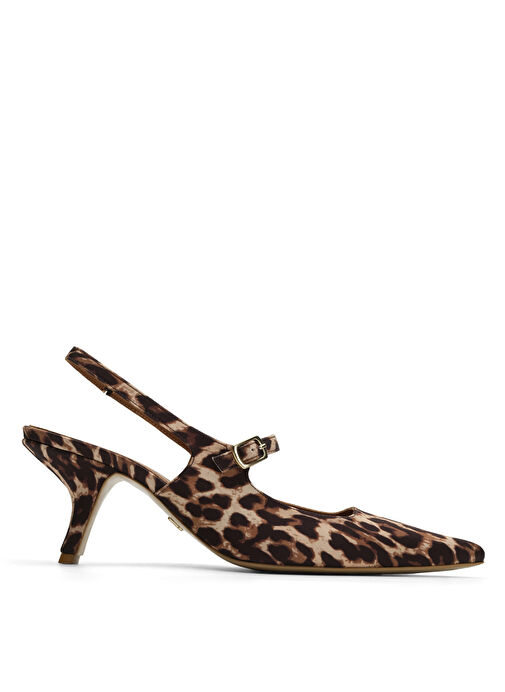 Jabotter Çok Renkli Kadın Stiletto LOUVRE SATEN STİLETTO - Görsel 2