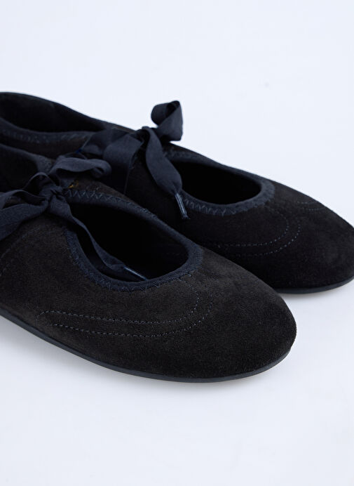 Fabrika Fabrika Siyah Kadın %100 Dana Derisi Babet Boyner'de! Siyah - 6. görsel