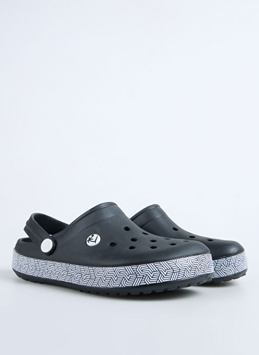 De Colores De Colores Siyah Erkek %100 Eva Plaj Terliği INFERNON Boyner'de! Siyah - 3. görsel