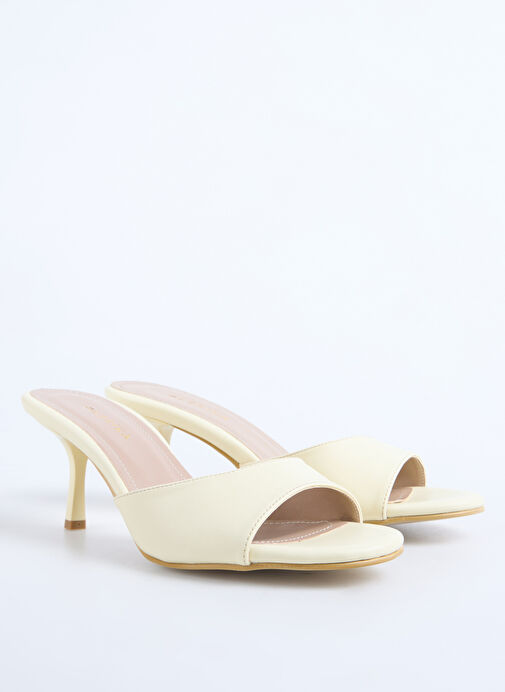 Fabrika Fabrika Açık Sarı Sarı Kadın Terlik LUAN-VALERIA Boyner'de! Açık Sarı - 3. görsel