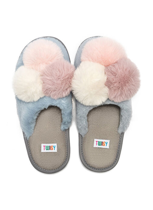 Twigy Mavi Kadın Ev Terliği TW JESS 23 MAVİ 36/41 - Görsel 5