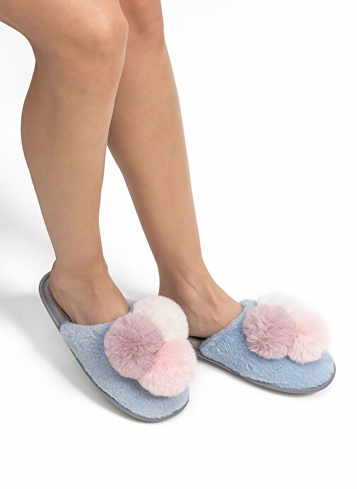 Twigy Mavi Kadın Ev Terliği TW JESS 23 MAVİ 36/41 - Görsel 4