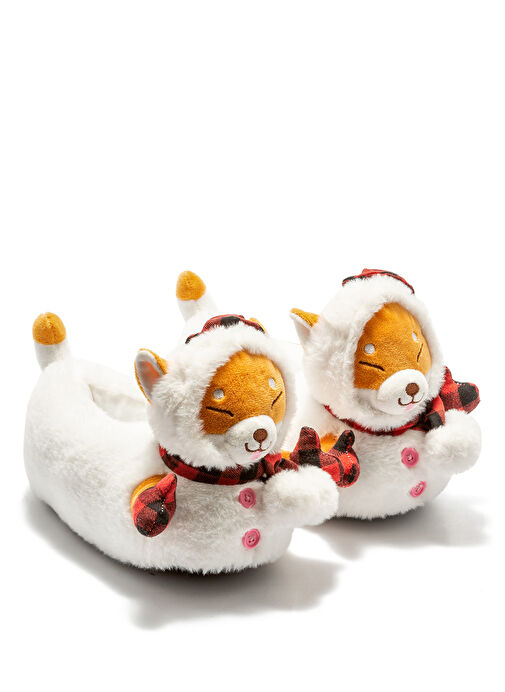 Twigy Beyaz Kadın Panduf TW ESKİMO BYZ 36/41 - Görsel 2