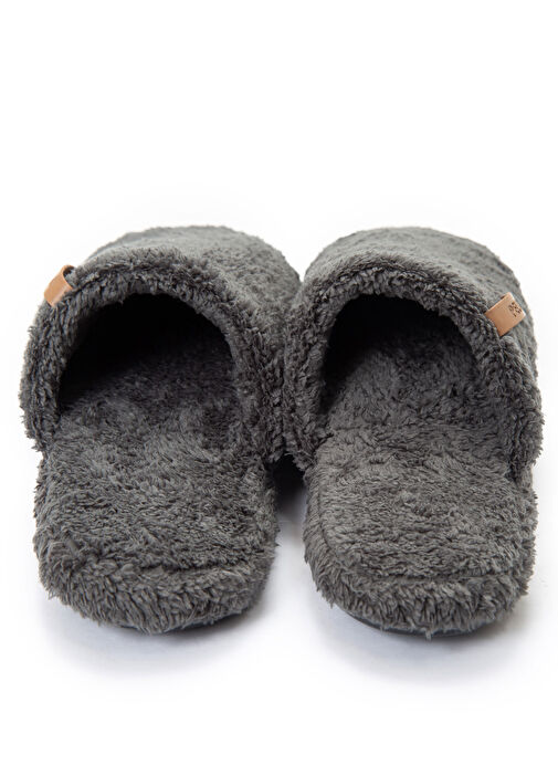 Peluche Peluche Gri Erkek Ev Terliği 25E-T1 - 2 Diğer | Boyner Gri - 4. görsel