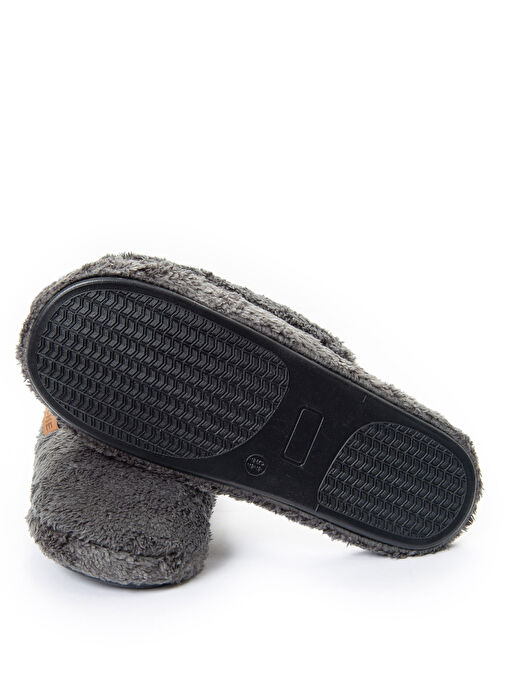 Peluche Peluche Gri Erkek Ev Terliği 25E-T1 - 2 Diğer | Boyner Gri - 7. görsel