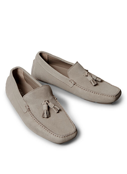 Calvin Klein Calvin Klein Taupe Gri Erkek Loafer DRIVER TASSELS SU Boyner'de! Taupe - 4. görsel