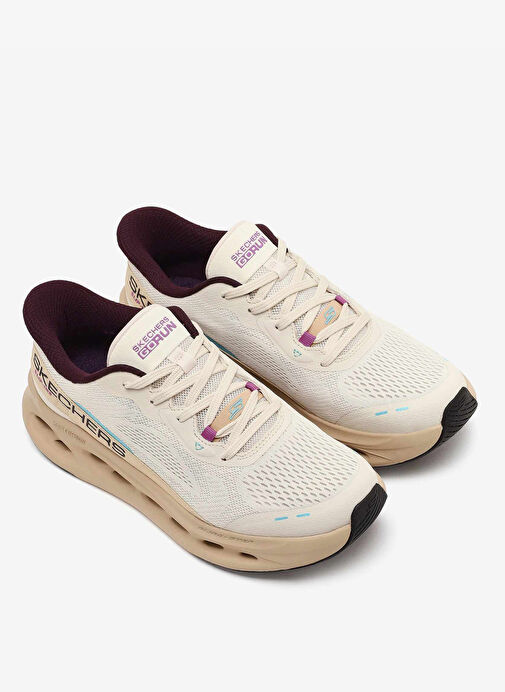 Skechers Bej Skechers Max Cushioning Kadın Koşu Ayakkabısı
