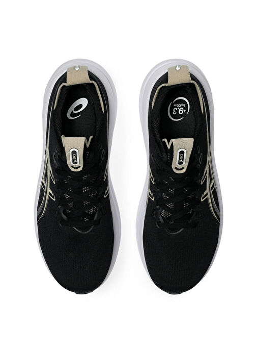 Asics Siyah Beyaz Asics Gel Nimbus 1011C127-002 GEL-NIMBUS 28 Erkek Koşu Ayakkabısı