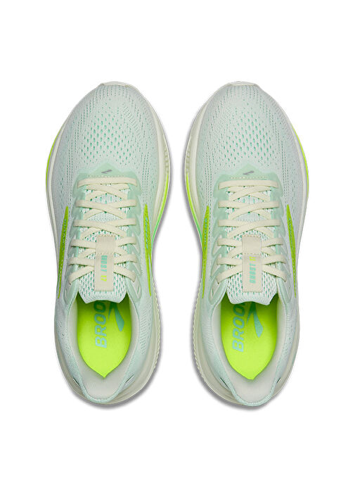 Brooks Beyaz Yeşil Brooks Ghost 1204311B122 17 Kadın Koşu Ayakkabısı