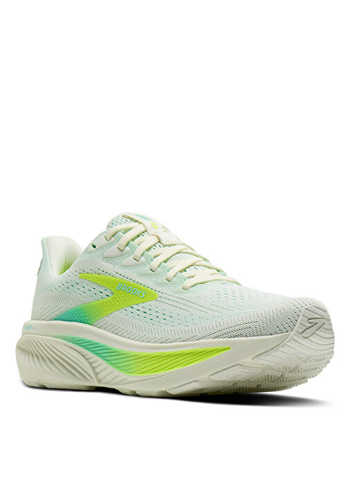 Brooks Beyaz Yeşil Brooks Ghost 1204311B122 17 Kadın Koşu Ayakkabısı
