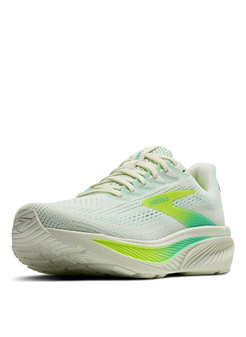 Brooks Beyaz Yeşil Brooks Ghost 1204311B122 17 Kadın Koşu Ayakkabısı