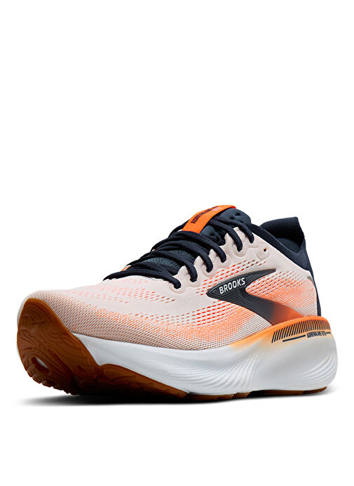 Brooks Beyaz Turuncu Brooks Adrenaline Gts 1104541D123 25 Erkek Koşu Ayakkabısı
