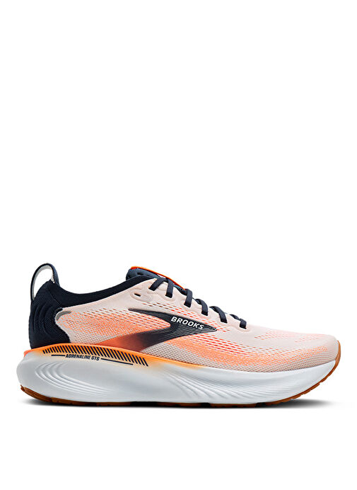 Brooks Beyaz Turuncu Brooks Adrenaline Gts 1104541D123 25 Erkek Koşu Ayakkabısı